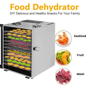 12-tray food dehydrator