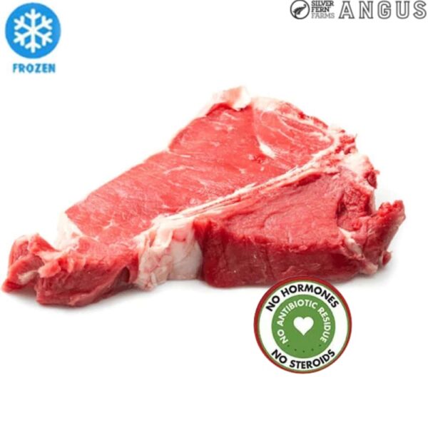 frozen beef T-bone steak